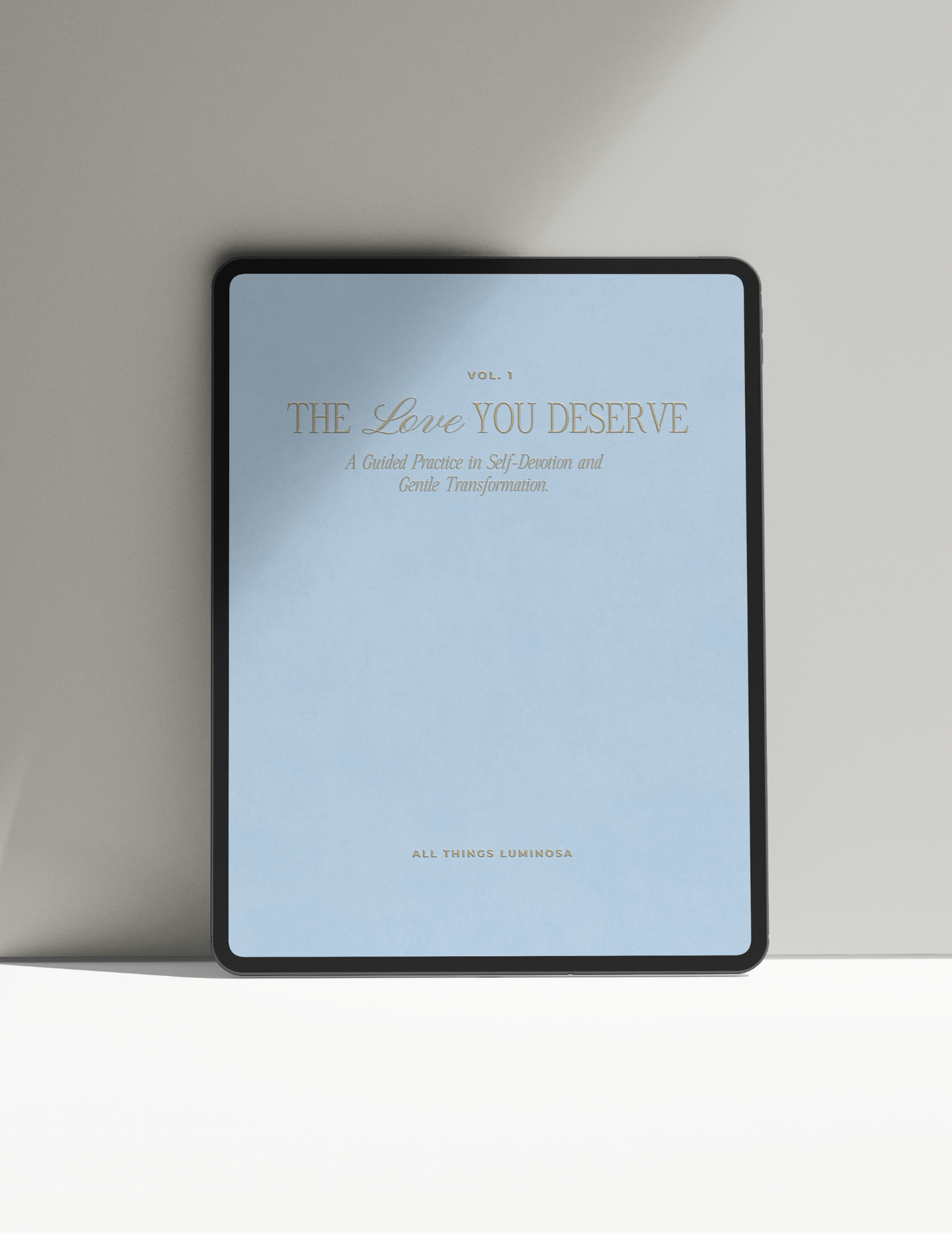 The Love You Deserve: 30-Day Guided Self-Love Journal for Women (Digital Download)
