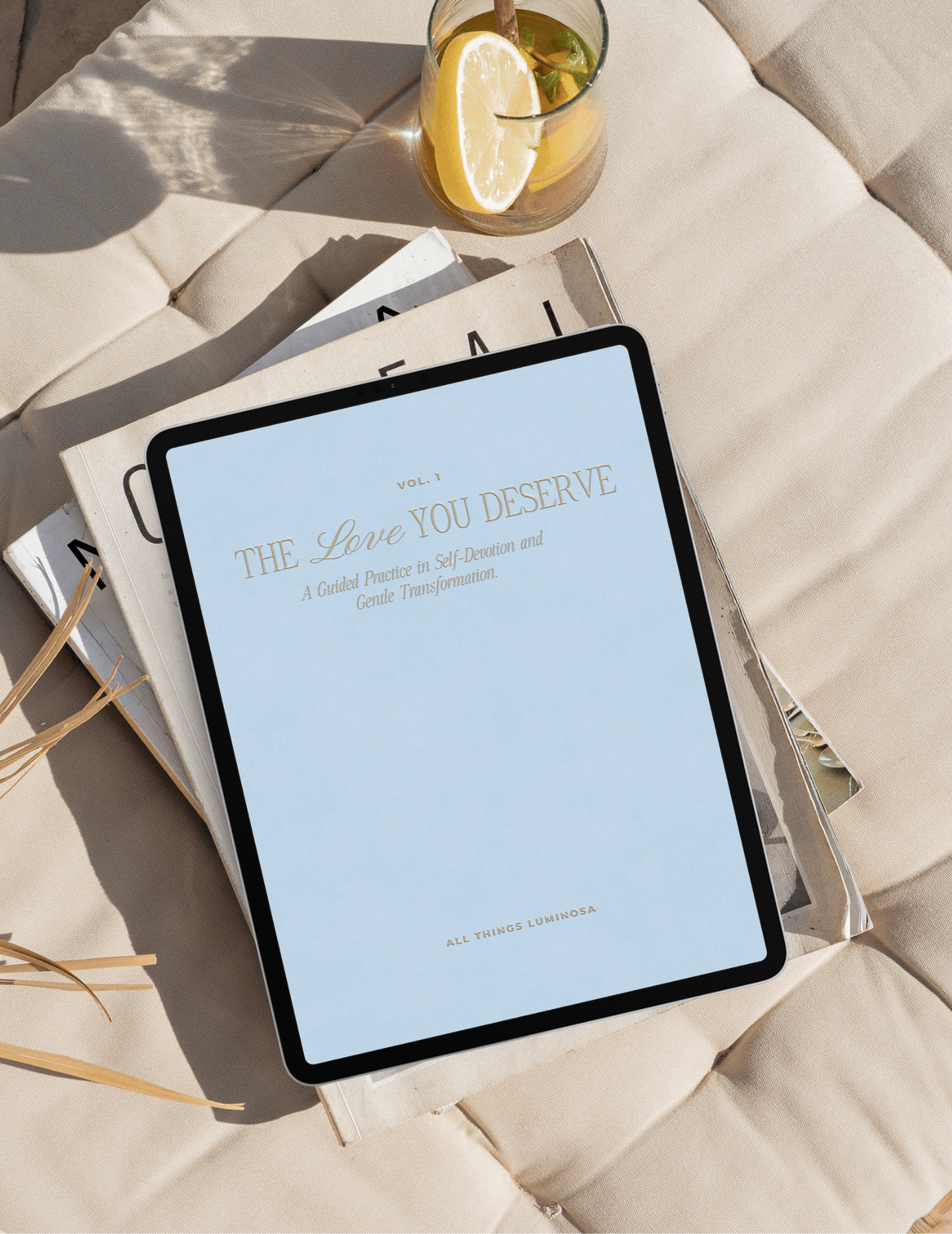 The Love You Deserve: 30-Day Guided Self-Love Journal for Women (Digital Download)